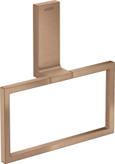 Кольцо для полотенца AXOR Universal Rectangular, матовое красное золото арт. 42623310