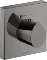Термостат HighFlow Axor Starck Organic, 120/120, скрытого монтажа, полированный черный, хром арт. 12712330