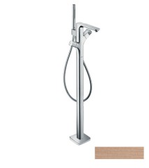 Термостат для ванны Axor Urquiola, напольный, шлифованное красное золото арт. 11422310