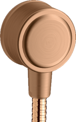 Шланговое подсоединение Fixfit Axor Montreux, с клапаном обратного тока, шлифованная бронза арт. 16884140