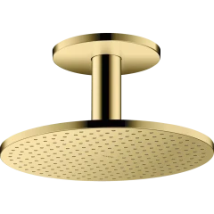 Верхний душ Axor ShowerSolutions, с потолочным подсоединением, 300 мм, 1 jet, полированная медь арт. 35301930