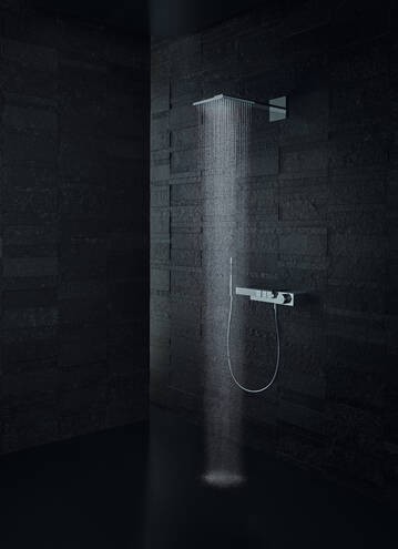 Купить купить верхний душ axor showersolutions 250/250 2jet, с держателем, хром арт. 35310000