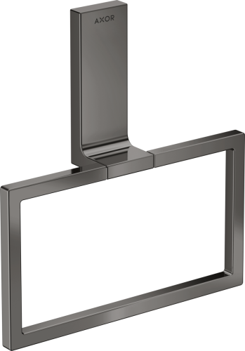 Купить купить кольцо для полотенца axor universal rectangular, полированный черный, хром арт. 42623330