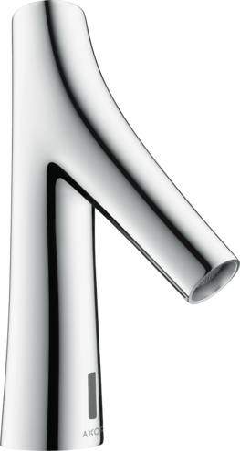 Купить купить смеситель для раковины axor starck organic, электронный, без регулировки температуры, питание от сети 230v, хром арт. 12174000
