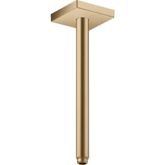 Потолочное подсоединение для душа Axor ShowerSolutions, 300 мм, квадрат, шлифованная бронза арт. 26438140