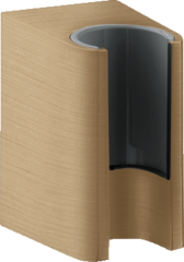 Держатель ручного душа Axor One, шлифованная бронза арт. 45721140