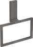Купить купить кольцо для полотенца axor universal rectangular, матовый черный, хром арт. 42623340