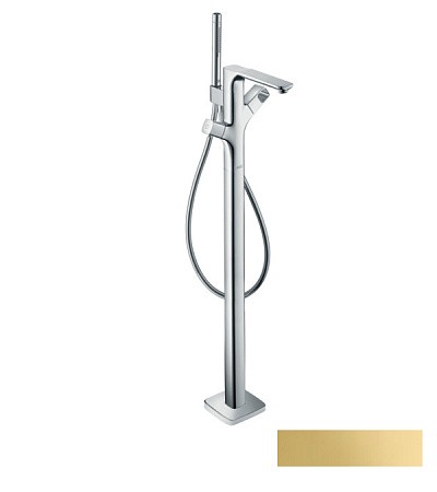 Купить купить термостат для ванны axor urquiola, напольный, полированное золото арт. 11422990