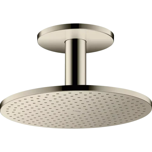 Купить купить верхний душ axor showersolutions, с потолочным подсоединением, 300 мм, 1 jet, полированный никель арт. 35301830