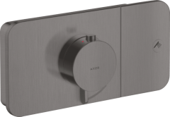 Термостат для 1 потребителя, Axor One, скрытого монтажа, шлифованный черный, хром арт. 45711340