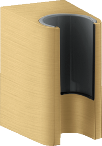 Купить купить держатель ручного душа axor one, шлифованное золото арт. 45721250