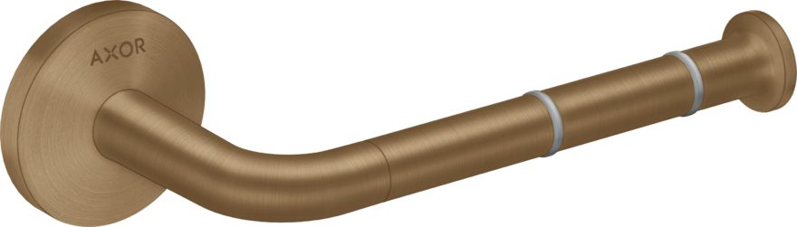 Купить купить держатель туалетной бумаги axor universal circular, матовая бронза арт. 42856140
