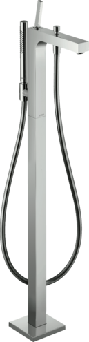 Купить купить смеситель для ванны axor citterio напольный, с тонкой рукояткой, хром арт. 39451000