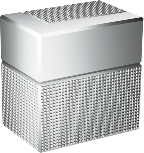 Купить купить запорный вентиль axor edge скрытого монтажа, с алмазной огранкой, хром арт. 46771000