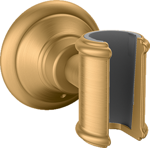 Купить купить держатель ручного душа axor montreux матовая латунь арт. 16325950