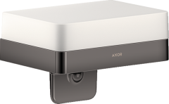 Мыльница AXOR Universal Softsquare полированный черный, хром арт. 42819330