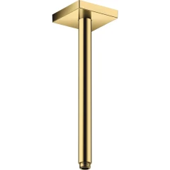 Потолочное подсоединение для душа Axor ShowerSolutions, 300 мм, квадрат, полированное золото арт. 26438990