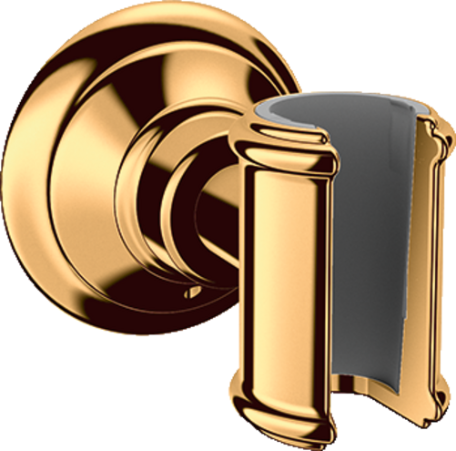 Купить купить держатель ручного душа axor montreux полированное золото арт. 16325990