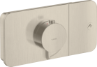 Купить купить термостат для 1 потребителя, axor one, скрытого монтажа, шлифованный никель арт. 45711820