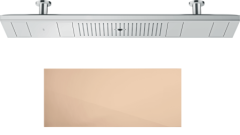 Верхний душ AXOR ShowerSolutions ShowerHeaven 1200/300 4jet, без подсветки, полированное красное золото арт. 10637300