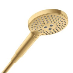 Ручной душ AXOR ShowerSolutions 120 3jet, EcoSmart, шлифованное золото арт. 26051250