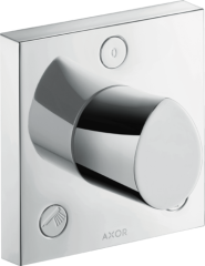 Запорный/переключающий вентиль Trio/Quattro Axor Starck Organic, 120/120, скрытого монтажа, хром арт. 12731000