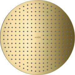 Верхний душ Axor ShowerSolutions, потолочный монтаж, 300 мм, 1 jet, полированная медь арт. 35302930
