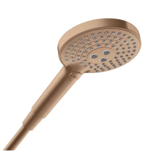 Купить купить ручной душ axor showersolutions 120 3jet, ecosmart, матовое красное золото арт. 26051310