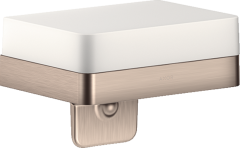 Мыльница AXOR Universal Softsquare матовый никель арт. 42819820