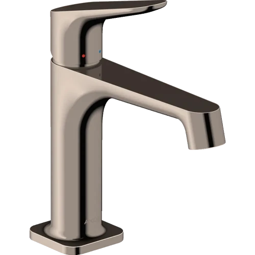 Купить купить смеситель для раковины axor citterio m, однорычажный, 100, со сливным гарнитуром, полированный никель арт. 34010830