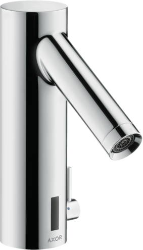 Купить купить смеситель для раковины axor starck, электронный, с регулировкой температуры, питание от сети 230 в, хром арт. 10140000