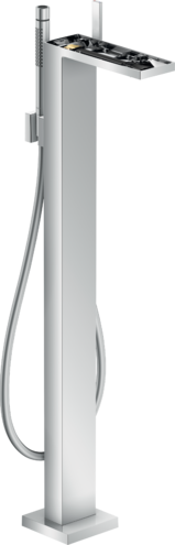 Купить купить смеситель для ванны axor myedition напольный без панели, хром арт. 47442000