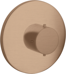 Запорный вентиль Axor Starck, для скрытого монтажа, шлифованное красное золото арт. 10970310