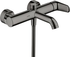 Смеситель для ванны AXOR Citterio M внешнего монтажа, полированный черный, хром арт. 34420330