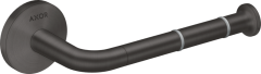Держатель туалетной бумаги AXOR Universal Circular, матовый черный, хром арт. 42856340