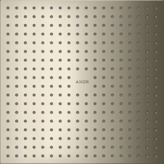 Верхний душ Axor ShowerSolutions, потолочный монтаж, 300x300 мм, 1 jet, полированный никель арт. 35317830