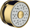 Купить купить боковая форсунка axor 1jet, круглая, полированное золото арт. 28464990
