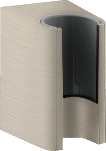 Купить купить держатель ручного душа axor one, шлифованный никель арт. 45721820