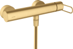 Купить купить смеситель для душа axor uno внешнего монтажа, с рукояткой-петлей, шлифованное золото арт. 38621250
