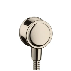 Шланговое подсоединение Fixfit Axor Montreux, с клапаном обратного тока, полированный никель арт. 16884830