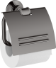 Купить купить держатель для туалетной бумаги axor montreux с крышкой полированный черный, хром арт. 42036330