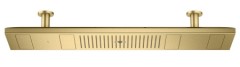 Верхний душ AXOR ShowerSolutions ShowerHeaven 1200/300 4jet, без подсветки, матовая латунь арт. 10637950