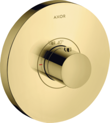 Термостат AXOR ShowerSelect HighFlow, скрытого монтажа, круглый, полированная медь арт. 36721930