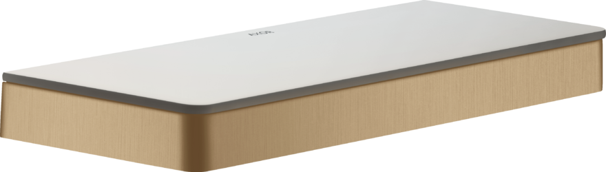 Купить купить полочка axor universal softsquare 300 мм, матовая бронза арт. 42838140