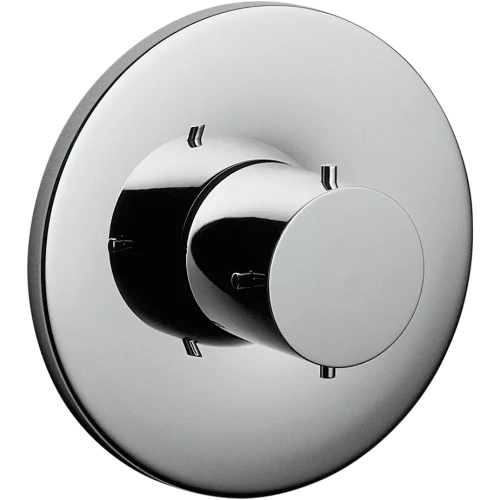 Купить купить запорный вентиль axor starck, для скрытого монтажа, шлифованный черный, хром арт. 10970340