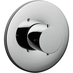 Запорный вентиль Axor Starck, для скрытого монтажа, шлифованный черный, хром арт. 10970340