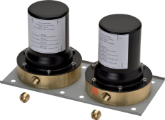 Скрытая часть смесителя для ванны AXOR Montreux с двумя рукоятками, напольного арт. 16549180