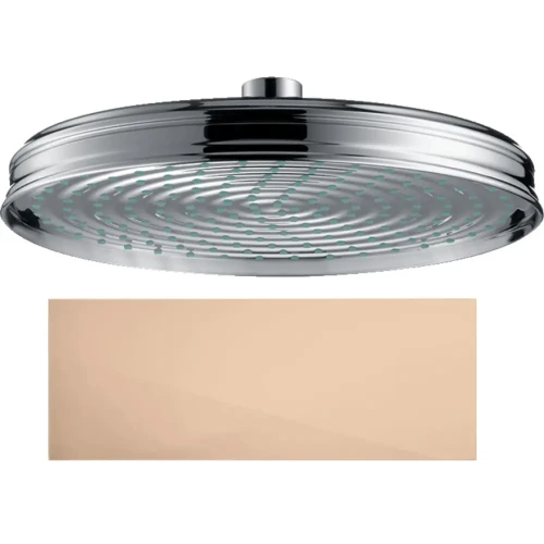 Купить купить верхний душ axor montreux, 240 мм, полированное красное золото арт. 28474300