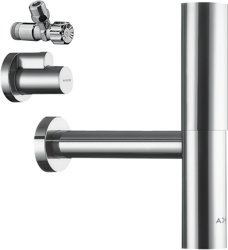 Купить купить дизайнерский сифон flowstar axor, хром арт. 51304000