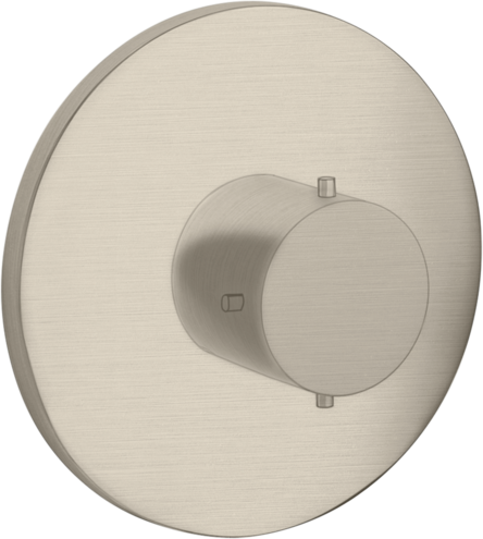 Купить купить запорный вентиль axor starck, для скрытого монтажа, шлифованный никель арт. 10970820